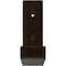 Ekena Millwork Steel Hanging Shelf Bracket, Antiqued Bronze 2"W x 10"D x 6 1/2"H BKTM02X10X06HSABZ - alternate 10